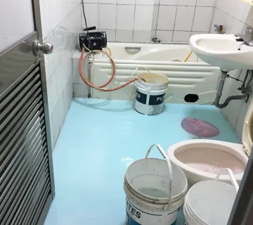 新化透天浴廁樓梯滲水修繕案例