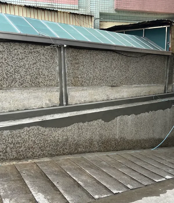 裕農路社區大樓車道外牆防水修繕